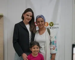 Alina Boz Adıyamanlı Depremzede Çocuklarla Buluştu