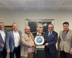 Babayev’e teşekkür plaketi