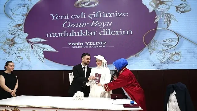 Bağcılar’da nikah masasında 05.05.2025 yoğunluğu