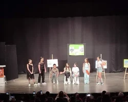 Başkan Çerçioğlu’nun Başlattığı Yaratıcı Drama Atölyesi’nin Minik Öğrencilerinden Muhteşem Gösteri