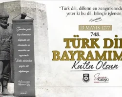 Belediye Başkanı Savaş Kalaycı’nın Türk Dil Bayramı ve Yunus Emre’yi Anma Etkinlikleri Mesajı