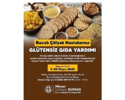 Buca Belediyesi’nden çölyak hastalarına glütensiz gıda yardımı