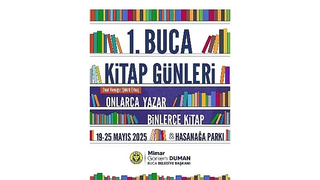 Buca’da “Onlarca Yazar, Binlerce Kitap” kitapseverleri bekliyor