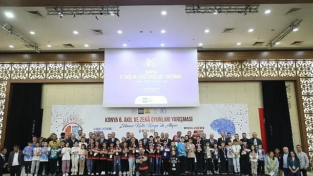Büyükşehir’in Desteklediği Konya 6. Akıl ve Zekâ Oyunları Yarışması Büyük Heyecana Sahne Oldu
