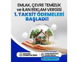 Canik’te Vergi Ödemeleri Başladı