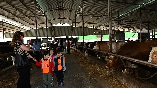 Çiğli Belediyesi’nden çocuklara doğa ve hayvanlarla iç içe unutulmaz bir gün