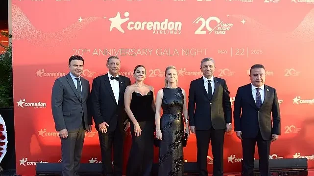 Corendon Airlines 20. Yılını Görkemli Bir Gala Gecesi’yle Kutladı