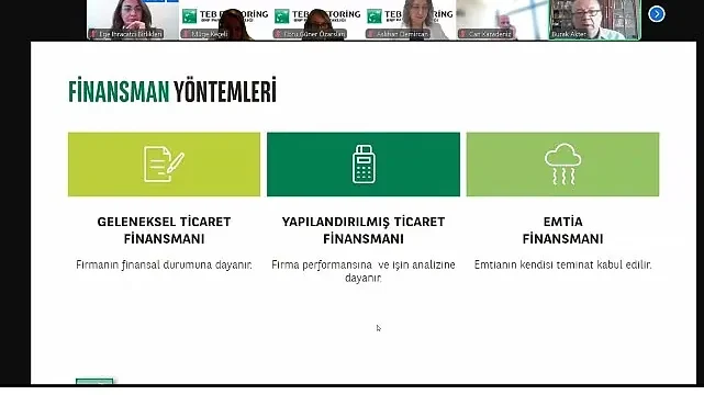 Demir ihracatçılarına ihracatın finansmanı eğitimi