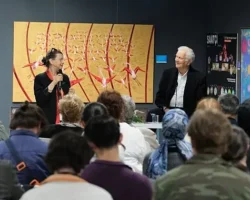 Dünyaca ünlü ressam Prof. Dr. Süleyman Saim Tekcan, Seka Sanat ve İhtisas Merkezi’ne övgülerde bulundu