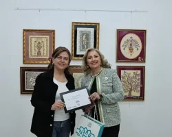 Ebru ve Kaat’ı sergisi Konak Kültürevi’nde