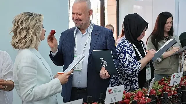 Emiralem Çilek Festivali rekor kırdı: milyonu geçti!