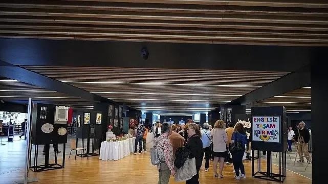 Engelsiz Yaşam Merkezi Öğrencilerinin Eserleri BAKSM’de Sergileniyor