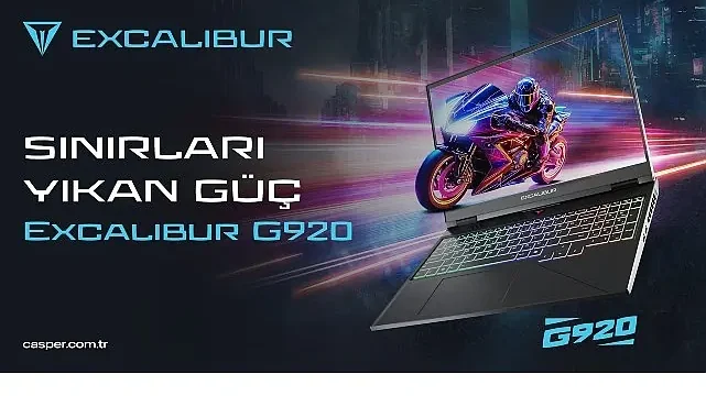 Excalibur G920 oyun dünyasına çağ atlatacak: Yapay zeka destekli üst düzey donanımıyla geliyor