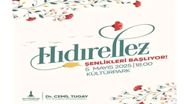 Hıdırellez Ateşi Kültürpark’ta yakılacak