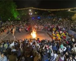 Hıdırellez ateşi Kültürpark’tan yükseldi