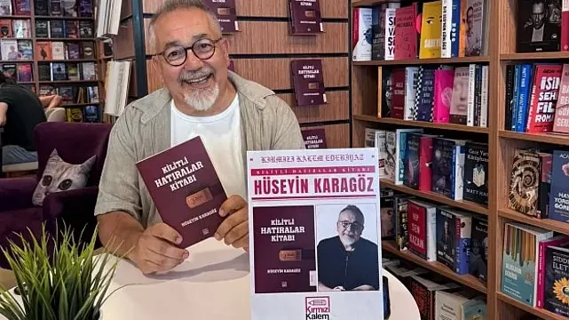 Hüseyin Karagöz’ün Kilitli Hatıralar kitabının imza günü yapıldı