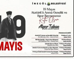 İnegöl Belediyesi’nden 19 Mayıs Programlarına Davet