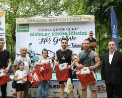 İnegöl’de Pedallar Temiz Gelecek İçin Döndü