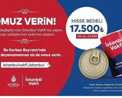 İstanbul Vakfı’nın Kurban Bağışı Kampanyası Başladı