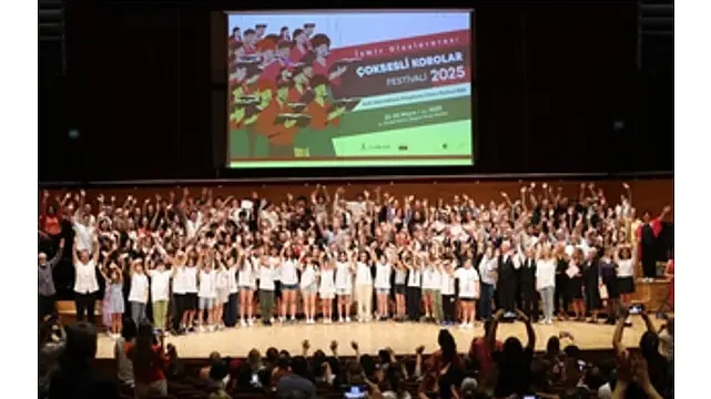 İzmir Uluslararası Çoksesli Korolar Festivali’nde muhteşem final
