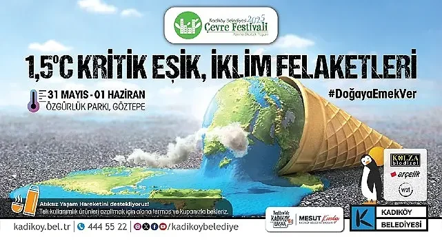 Kadıköy Belediyesi Çevre Festivali Başlıyor