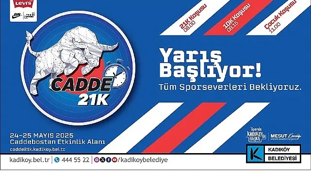 Kadıköy Cadde 10K-21K koşuları için geri sayım başladı.