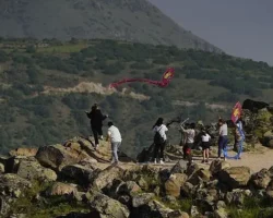 Kahveci Dağı’nda Festival Havasında “Uçurtma Şenliği”