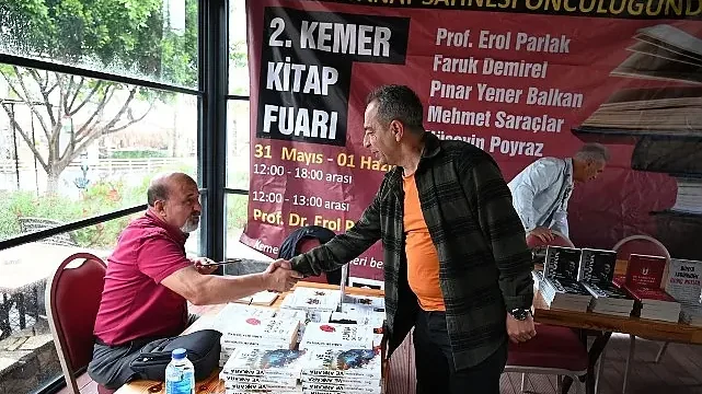 Kemer Kitap Fuarı başladı