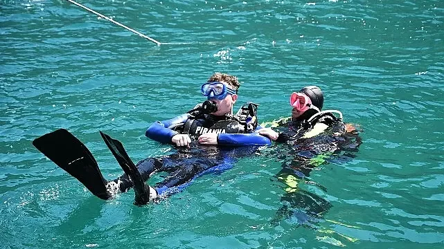 Kemer’de Hıdırellez Dalışı yapıldı