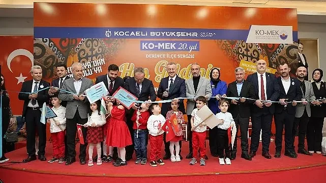 KO-MEK ilçe sergileri tam sürat