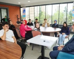 Kütüphane Buluşmalarında Konuk Başkan İbrahim Sandıkçı