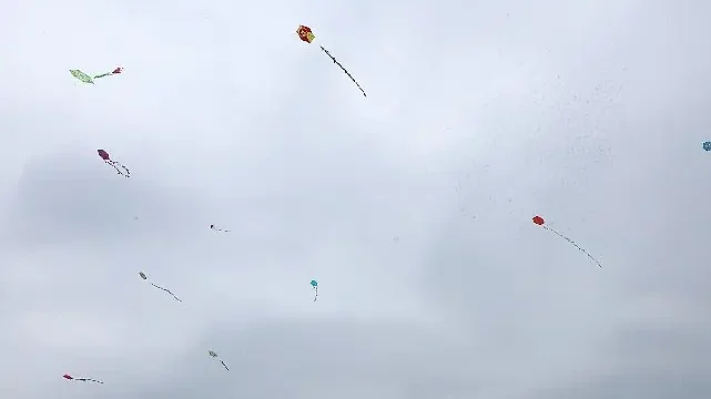 Nilüfer’de gökyüzü uçurtmalarla renklendi