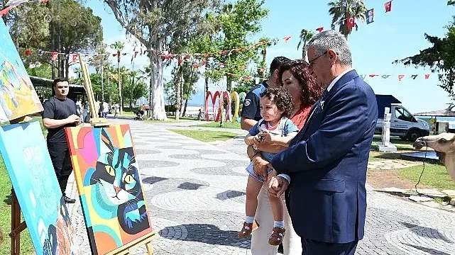 Öğrencilerden sanatla çevreye duyarlılık mesajı