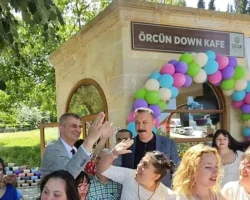 Örcün Down Kafe hizmete açıldı