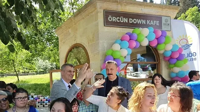 Örcün Down Kafe hizmete açıldı