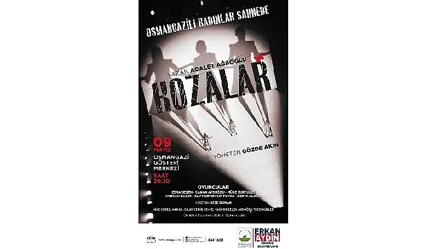 Osmangazili kadınlar tiyatro sahnesinde