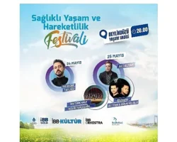 Sağlıklı yaşam ve hareketlilik festivali başlıyor