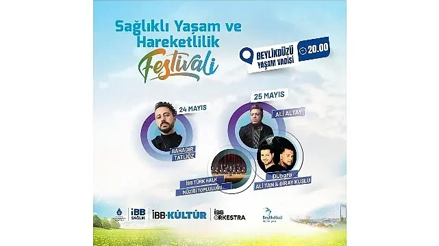 Sağlıklı yaşam ve hareketlilik festivali başlıyor