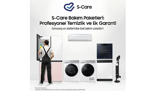 Samsung, ev aletleri için profesyonel bakım hizmeti başlattı