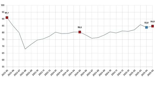 Tüketici Güven Endeksi, Mayıs 2025