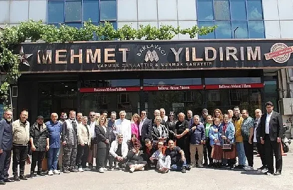 Ünlüler Habercaddestv kahvaltısında buluştu