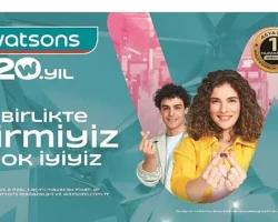 Watsons Türkiye 20. Yılını Kutluyor