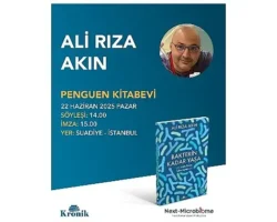 “Bakterilerin Yüzyılı Başladı” diyen Bilim İnsanı Ali Rıza Akın, “Bakterin Kadar Yaşa” Kitabıyla Okurlarıyla Buluşuyor