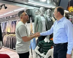 Başkan Altay Bayram Alışverişine Çıkan Konyalıları ve Esnafları Ziyaret Etti