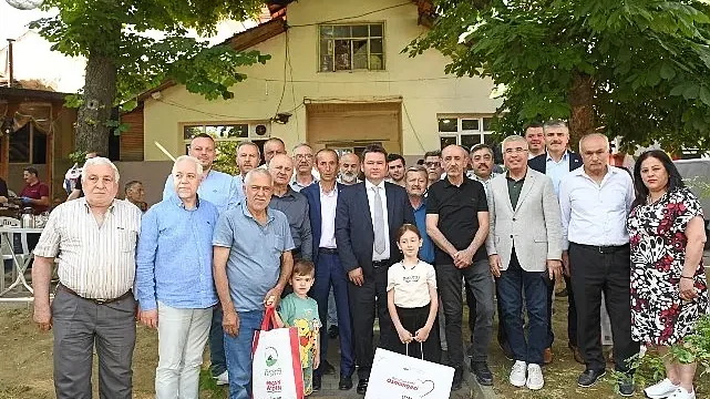 Başkan Aydın İvazpaşa sakinleriyle buluştu