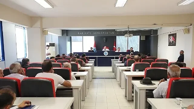 Başkan Çiçek Muhtarlarla Buluştu