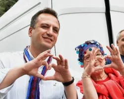 Başkan Eşki Karadeniz rüzgarına eşlik etti