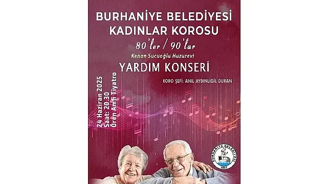 Burhaniye Belediyesi Kadınlar Korosu’ndan Yardım Konseri