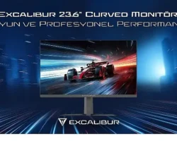 Casper Excalibur 23.6” Curved Monitör’ünü Satışa Sundu