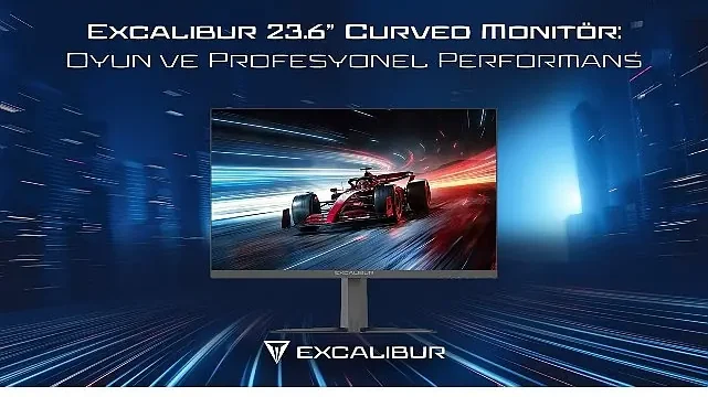 Casper Excalibur 23.6” Curved Monitör’ünü Satışa Sundu